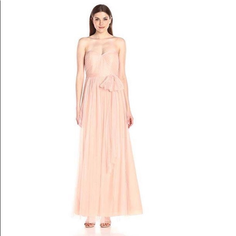 Jenny Yoo Annabelle Convertible Tulle Column dress Wedding Bridesmaid